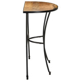 vidaXL Bijzettafel 110x40x77 cm massief mangohout