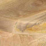 vidaXL Barkrukken 2 st 76 cm massief mangohout