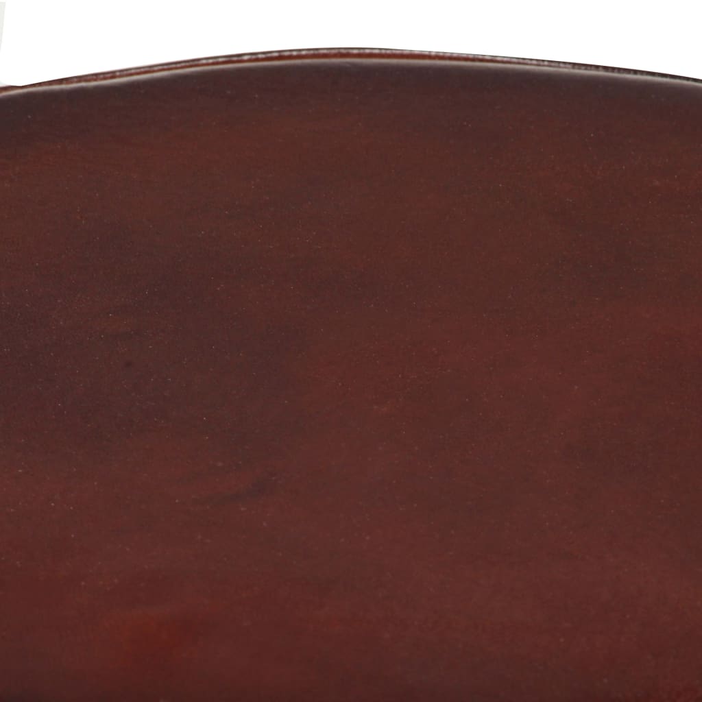 vidaXL Bar Stools 2 pcs 76 cm Genuine Leather