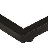 vidaXL Bijzettafels 2 st 31,5x24,5x64,5 cm ruw mangohout
