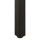 vidaXL Eettafel 160x80x76 cm ruw mangohout