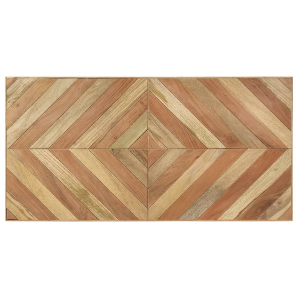 vidaXL Eettafel 120x60x76 cm massief acaciahout en mangohout