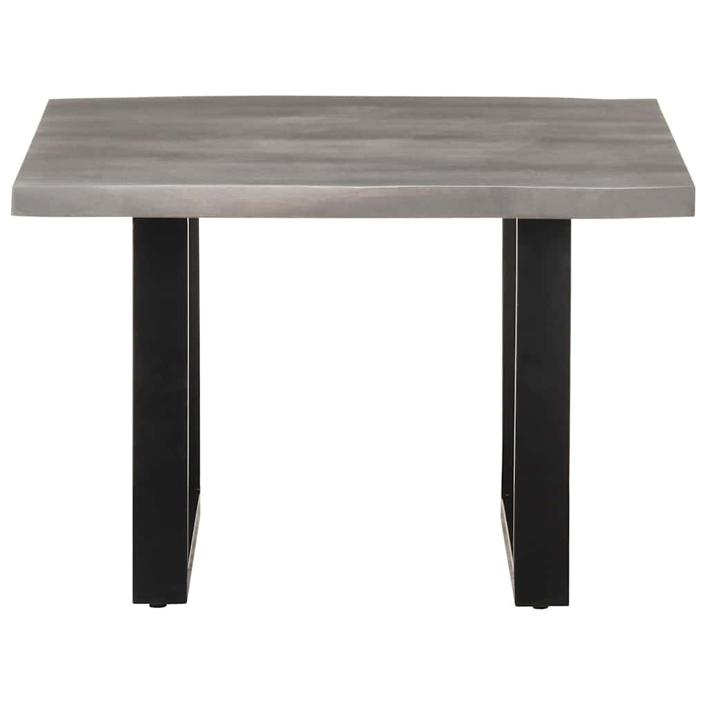 vidaXL Salontafel met natuurlijke randen 60x60x40 cm acaciahout