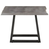 vidaXL Salontafel met natuurlijke randen 60x60x40 cm acaciahout