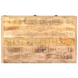 vidaXL Salontafel 90x60x29 cm ruw mangohout