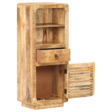 vidaXL Hoge kast 45x32x110 cm ruw mangohout