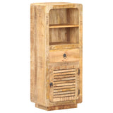 vidaXL Hoge kast 45x32x110 cm ruw mangohout