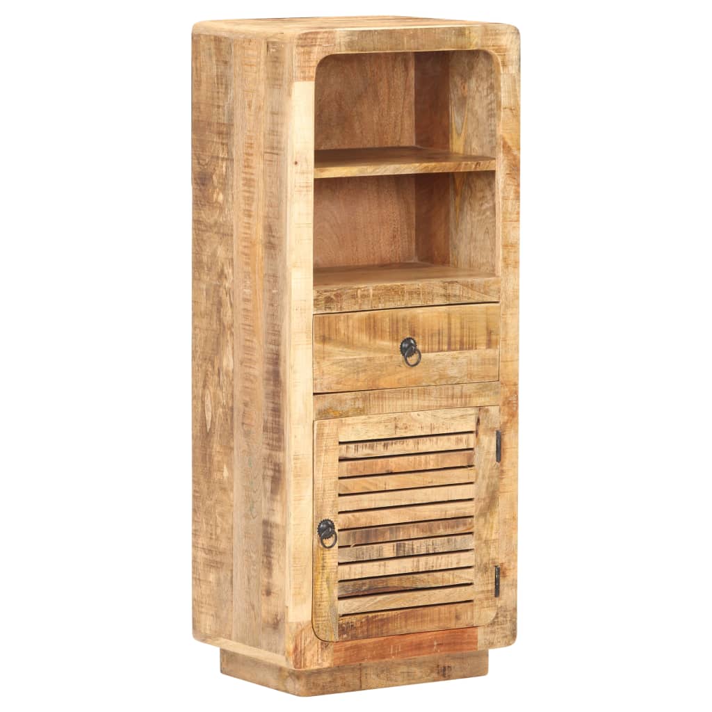 vidaXL Hoge kast 45x32x110 cm ruw mangohout