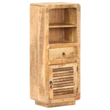 vidaXL Hoge kast 45x32x110 cm ruw mangohout