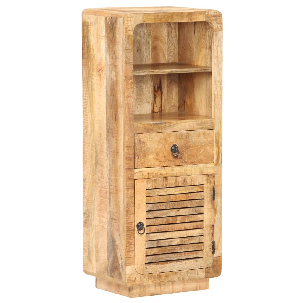 vidaXL Hoge kast 45x32x110 cm ruw mangohout