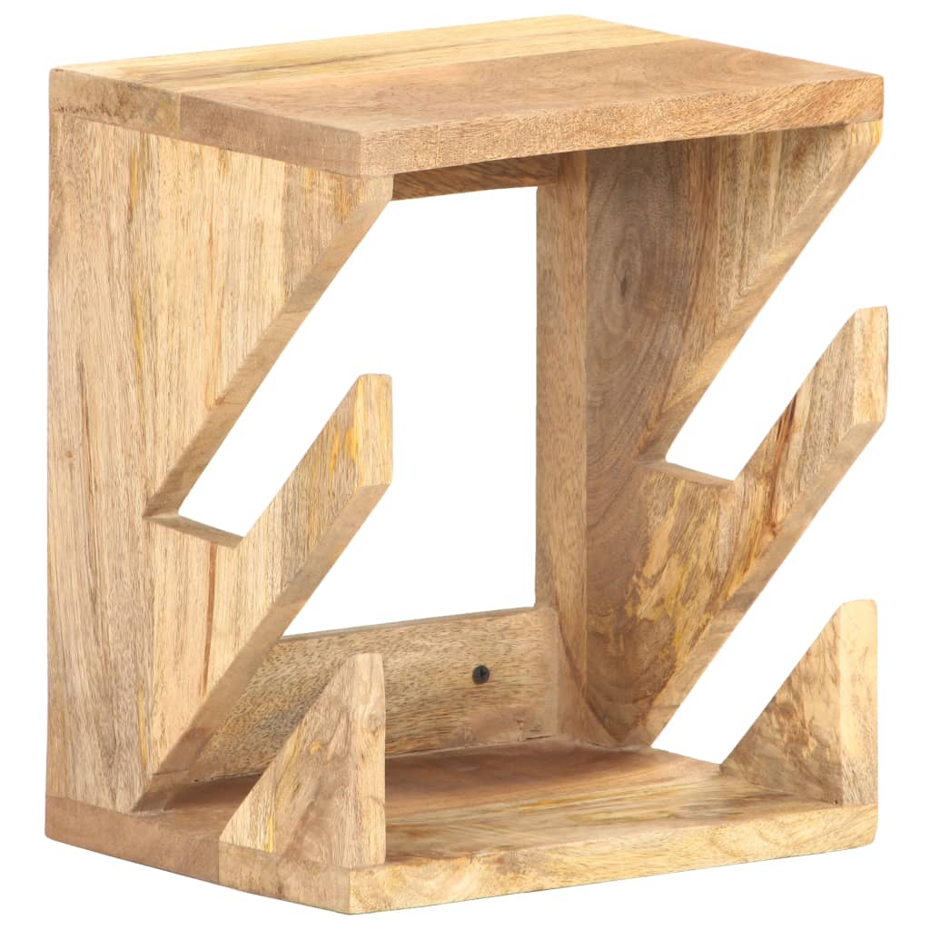 vidaXL Wandskateboardhouder 25x20x30 cm massief mangohout