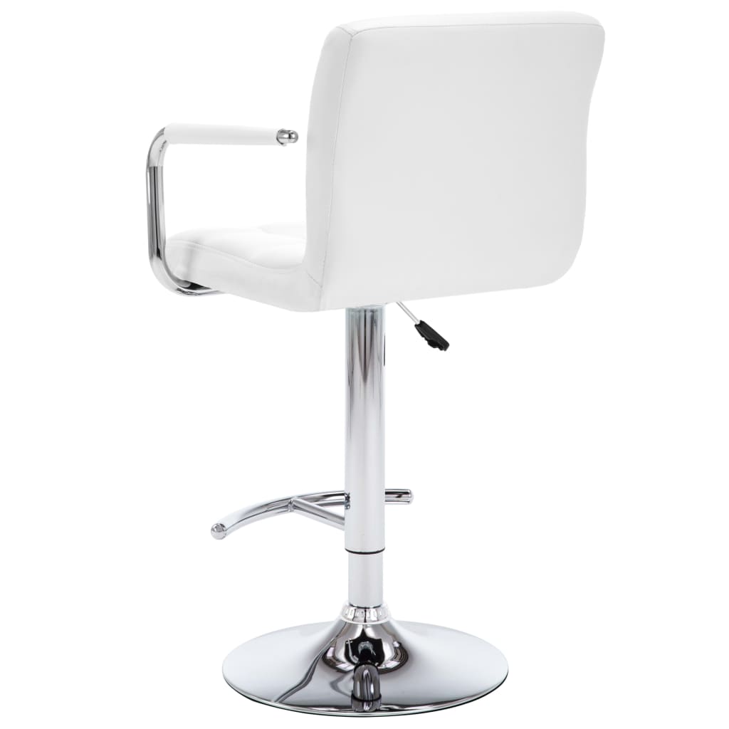 vidaXL Barstoelen 2 st artiste blanc