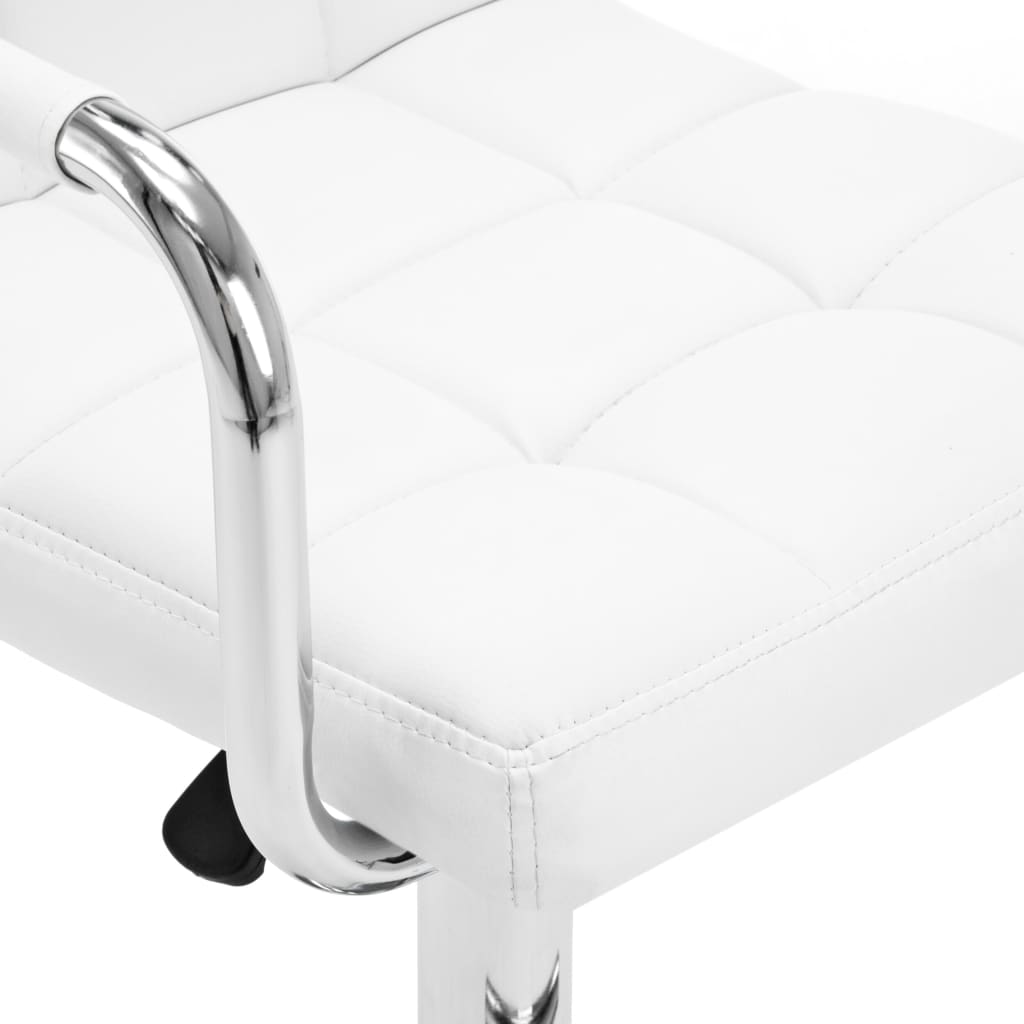 vidaXL Barstoelen 2 st artiste blanc