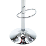 vidaXL Bar Stools 2 pcs artificial leather white