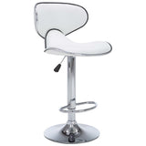 vidaXL Barstoelen 2 st artiste blanc