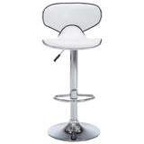 vidaXL Barstoelen 2 st artiste blanc
