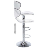 vidaXL Barstoelen 2 st artiste blanc
