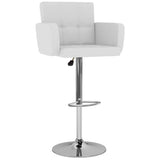 vidaXL Barstoelen 2 st artiste blanc