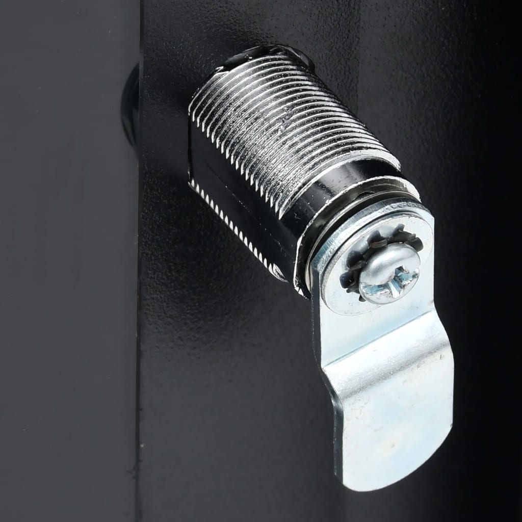 vidaXL Netwerkkast voor aan de muur 4U 19" IP20 600x450x285 mm