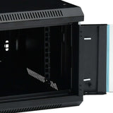 vidaXL Netwerkkast voor aan de muur 4U 19" IP20 600x450x285 mm