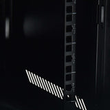 vidaXL Netwerkkast voor aan de muur 4U 19" IP20 600x450x285 mm