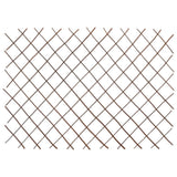 vidaXL Garden Trellises 5 pcs 180x120 cm willow wood