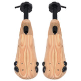 vidaXL Shoe Trees size 36-40 solid pine wood