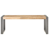 vidaXL Salontafel 110x60x40 cm ruw mangohout