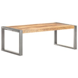 vidaXL Salontafel 110x60x40 cm ruw mangohout