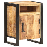vidaXL Nachtkastje 40x35x55 cm massief mangohout