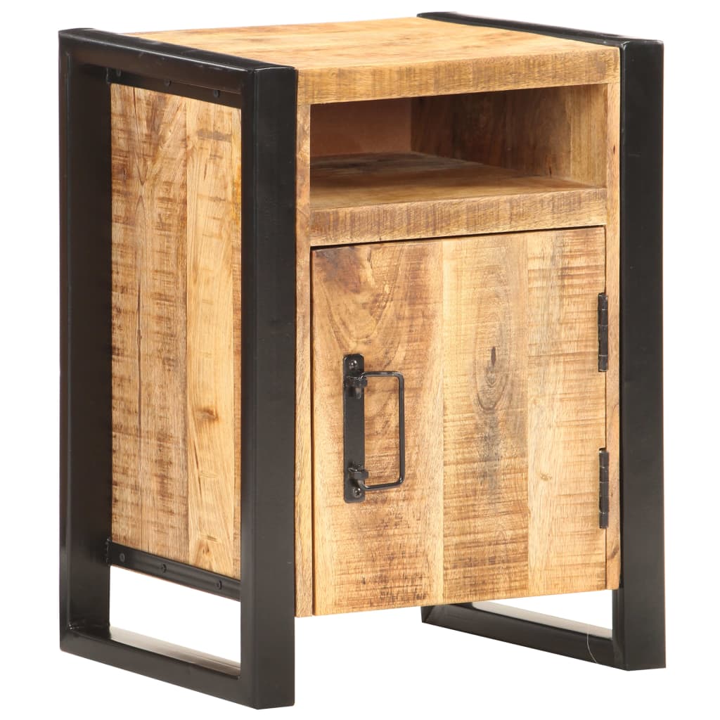 vidaXL Nachtkastje 40x35x55 cm massief mangohout