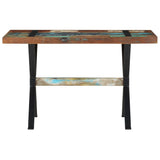 vidaXL Eettafel 120x60x76 cm bois massif recyclé