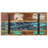 vidaXL Eettafel 120x60x76 cm bois massif recyclé