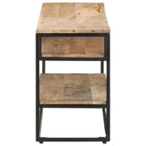 vidaXL Tv-meubel 130x30x45 cm ruw mangohout
