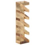 vidaXL 5-Bottle Wine Rack Solid Acacia Wood