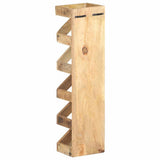 vidaXL 5-Bottle Wine Rack Solid Acacia Wood