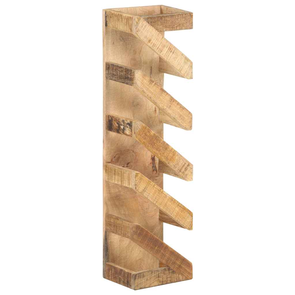 vidaXL 5-Bottle Wine Rack Solid Acacia Wood
