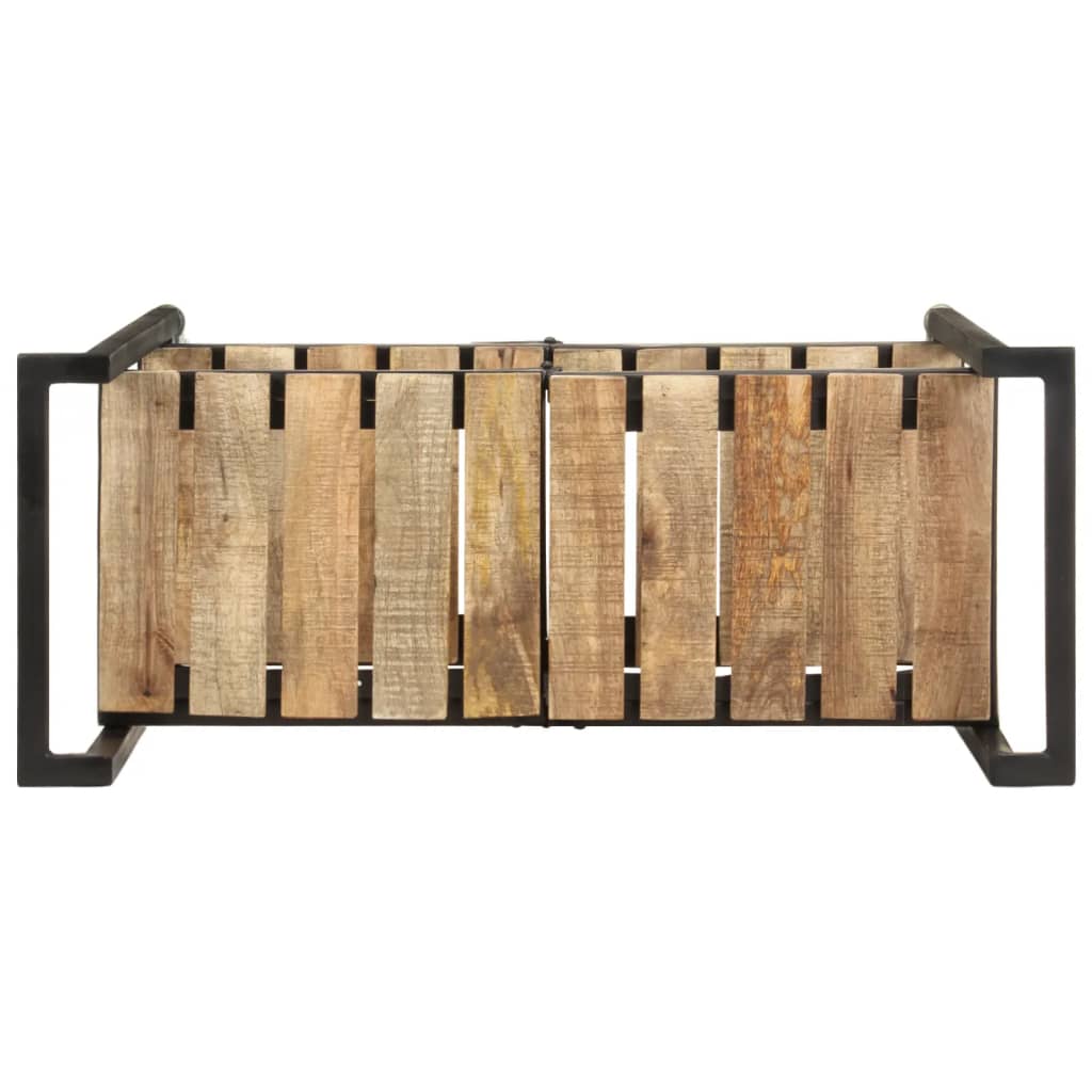 vidaXL Keukentrolley 87x36x81 cm massief mangohout