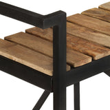 vidaXL Keukentrolley 87x36x81 cm massief mangohout