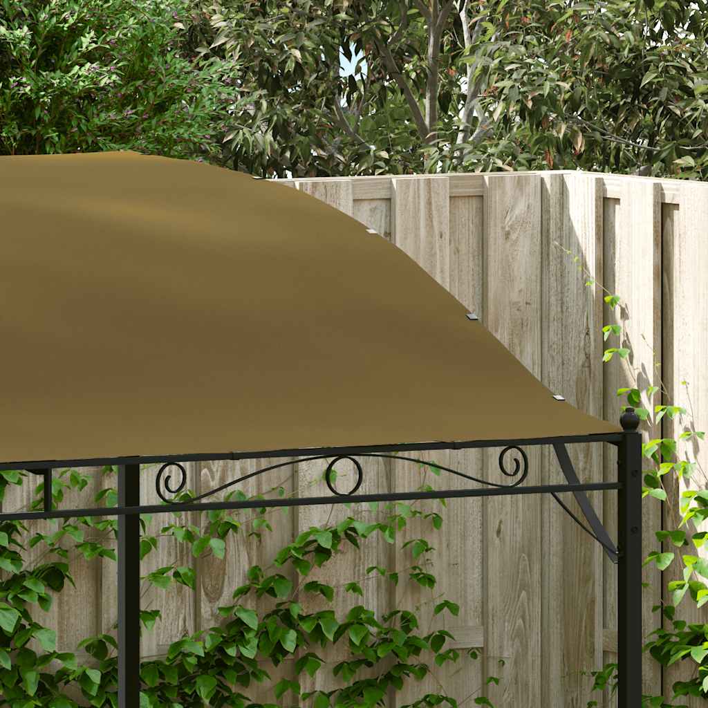 vidaXL Zonneluifel 180 g/m² 3x2,4 m taupe