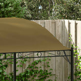 vidaXL Zonneluifel 180 g/m² 3x2,4 m taupe