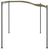vidaXL Zonneluifel 180 g/m² 3x2,4 m taupe