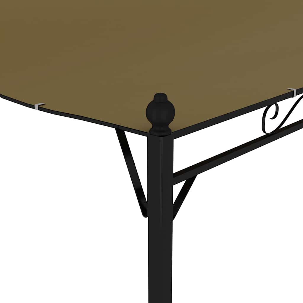vidaXL Zonneluifel 180 g/m² 3x2,4 m taupe