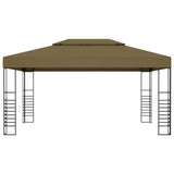 vidaXL Prieel 180 g/m² 3x4 m taupe