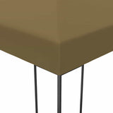 vidaXL Prieel 180 g/m² 3x4 m taupe