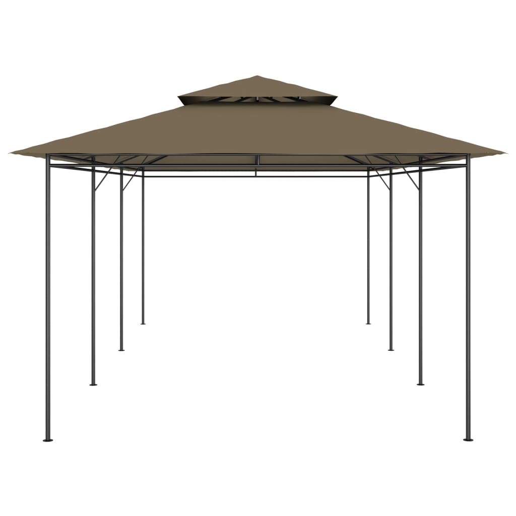 vidaXL Prieel 180 g/m² 600x298x270 cm taupe