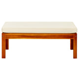 vidaXL Voetenbanken 2 st massief acaciahout