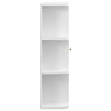 vidaXL Badkamerspiegelkast 66x17x63 cm MDF wit