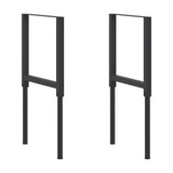vidaXL Werkbankframes verstelbaar 2 st 55x(69-95,5) cm metaal zwart
