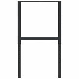 vidaXL Werkbankframes verstelbaar 2 st 55x(69-95,5) cm metaal zwart